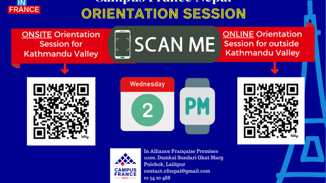 Orientation Session of Campus France Népal 
